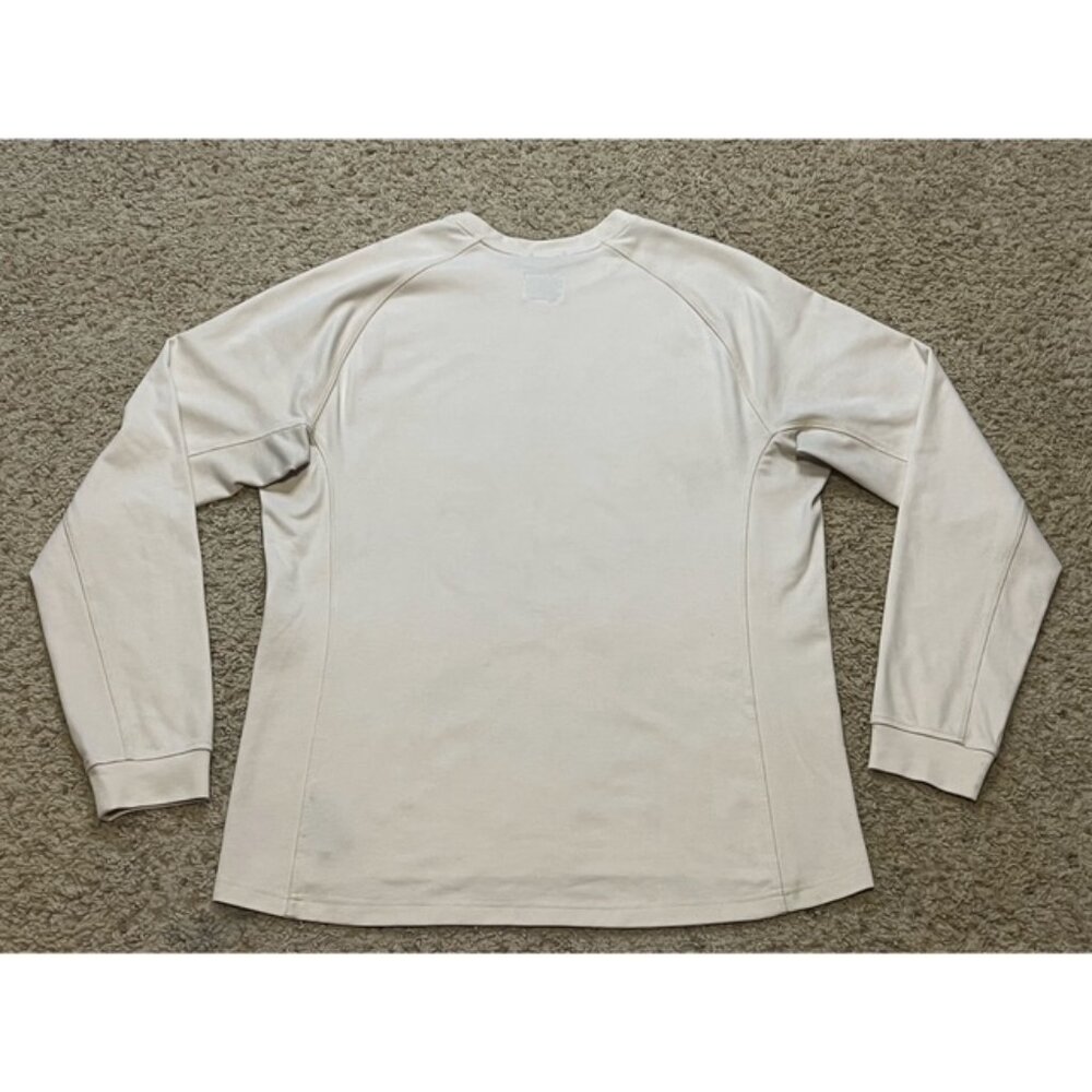 Livsn Men's Beige Keystone Long Sleeve Performance Shirt Size Large L EUC - Picture 6 of 6